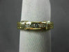 ESTATE .30CT DIAMOND 14KT TWO TONE GOLD 5 STONE FILIGREE ANNIVERSARY RING #5481