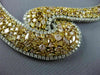 GIA EXTRA LARGE 34.34CT MULTI COLOR FANCY DIAMOND 18KT 2 TONE GOLD LOVE NECKLACE