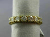 ESTATE 2.52CT DIAMOND 14KT YELLOW GOLD 3D ROUND WEDDING ANNIVERSARY RING #21180