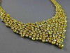 EXTRA LARGE GIA 36.15CT WHITE & FANCY YELLOW DIAMOND 18K YELLOW GOLD 3D NECKLACE
