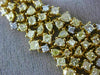 EXTRA LARGE GIA 36.15CT WHITE & FANCY YELLOW DIAMOND 18K YELLOW GOLD 3D NECKLACE