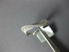 ESTATE .39CT DIAMOND 18KT WHITE GOLD 3D MULTI ROW WAVE FRIENDSHIP FUN RING