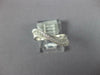 ESTATE .39CT DIAMOND 18KT WHITE GOLD 3D MULTI ROW WAVE FRIENDSHIP FUN RING