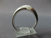 ESTATE .39CT DIAMOND 18KT WHITE GOLD 3D MULTI ROW WAVE FRIENDSHIP FUN RING