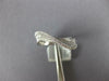 ESTATE .39CT DIAMOND 18KT WHITE GOLD 3D MULTI ROW WAVE FRIENDSHIP FUN RING