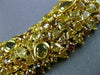 EXTRA LARGE GIA 85.27CT MULTI COLOR FANCY DIAMOND 18KT YELLOW GOLD LOVE NECKLACE