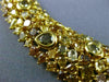 EXTRA LARGE GIA 85.27CT MULTI COLOR FANCY DIAMOND 18KT YELLOW GOLD LOVE NECKLACE