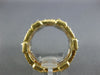 WIDE 1.26CT DIAMOND 18KT TRI COLOR GOLD ROUND & BAGUETTE STACKABLE ETERNITY RING