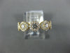.95CT DIAMOND 18KT YELLOW GOLD 3D ROUND & MARQUISE SHAPE HALO ANNIVERSARY RING