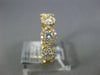 .95CT DIAMOND 18KT YELLOW GOLD 3D ROUND & MARQUISE SHAPE HALO ANNIVERSARY RING