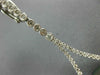LARGE .88CT DIAMOND AAA TAHITIAN PEARL 18K WHITE GOLD TEAR DROP HANGING EARRINGS