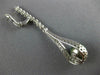 LARGE .88CT DIAMOND AAA TAHITIAN PEARL 18K WHITE GOLD TEAR DROP HANGING EARRINGS