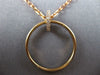 ESTATE .49CT DIAMOND & AAA PINK SAPPHIRE 18KT ROSE GOLD CIRCLE OF LIFE PENDANT