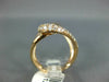 ESTATE EXTRA LARGE .87CT DIAMOND 14KT ROSE GOLD 3D CLASSIC LOVE KNOT FUN RING