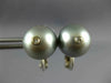 LARGE DIAMOND & AAA GREY TAHITIAN PEARL 18KT WHITE GOLD CLIP ON EARRINGS #2953