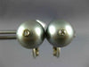 LARGE DIAMOND & AAA GREY TAHITIAN PEARL 18KT WHITE GOLD CLIP ON EARRINGS #2953