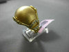 ESTATE LARGE .20CT DIAMOND 14KT YELLOW GOLD HANDCRAFTED ITALIAN CROWN RING