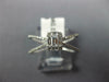 .37CT DIAMOND 14KT WHITE GOLD 3D ROUND & BAGUETTE CLUSTER SQUARE X INFINITY RING