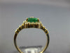 1.57CT DIAMOND & AAA EMERALD 14KT YELLOW GOLD 3D PEAR SHAPE HALO ENGAGEMENT RING