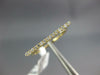 ESTATE .09CT DIAMOND 18KT YELLOW GOLD 3D CLASSIC 2mm BAR FUN RING