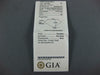 GIA LARGE 1.30CT DIAMOND 14KT 2 TONE GOLD CUSHION & ROUND SQUARE ENGAGEMENT RING