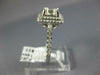 GIA LARGE 1.75CT DIAMOND 14KT WHITE GOLD ASSCHER & ROUND SQUARE ENGAGEMENT RING