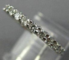 ESTATE .24CT ROUND CUT DIAMOND 14K WHITE GOLD 3D FOUR PRONG STUD EARRINGS #22815