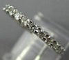 ESTATE .24CT ROUND CUT DIAMOND 14K WHITE GOLD 3D FOUR PRONG STUD EARRINGS #22815