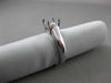 ESTATE 14KT WHITE GOLD 3D CLASSIC SEMI MOUNT SOLITAIRE ENGAGEMENT RING #25990