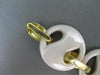 ESTATE 2.20CT DIAMOND 18KT YELLOW GOLD 3D ENAMEL CIRCULAR ITALIAN LINK BRACELET