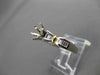 ESTATE .46CT DIAMOND 18KT WHITE GOLD & PLATINUM SEMI MOUNT ENGAGEMENT RING #144
