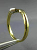 ESTATE .08CT DIAMOND 18KT WHITE YELLOW GOLD ETOILE FRIENDSHIP PROMISE RING 23961