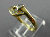 ESTATE .08CT DIAMOND 18KT WHITE YELLOW GOLD ETOILE FRIENDSHIP PROMISE RING 23961