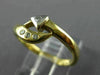 ESTATE .08CT DIAMOND 18KT WHITE YELLOW GOLD ETOILE FRIENDSHIP PROMISE RING 23961