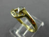 ESTATE .08CT DIAMOND 18KT WHITE YELLOW GOLD ETOILE FRIENDSHIP PROMISE RING 23961