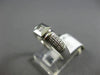 ESTATE .21CT ROUND & PRINCESS DIAMOND 18KT WHITE GOLD SEMI ETERNITY PROMISE RING