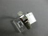 ESTATE .21CT ROUND & PRINCESS DIAMOND 18KT WHITE GOLD SEMI ETERNITY PROMISE RING