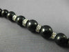 LARGE 197.34CT WHITE & RAW BLACK DIAMOND 18KT WHITE GOLD 3D GRADUATING NECKLACE