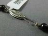 LARGE 197.34CT WHITE & RAW BLACK DIAMOND 18KT WHITE GOLD 3D GRADUATING NECKLACE