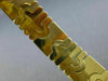 ESTATE WIDE .75CT DIAMOND 18KT WHITE & YELLOW GOLD LOVE BANGLE BRACELET #26481
