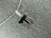ESTATE SMALL 14KT WHITE GOLD 3D CLASSIC CHAI LIFE PENDANT #526
