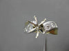 ESTATE .35CT DIAMOND 14KT TWO TONE GOLD ETOILE SEMI MOUNT ENGAGEMENT RING #14822