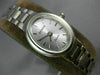 ESTATE GENEVE 14KT WHITE GOLD 3D CLASSIC OVAL QUARTZ SWISS MOVEMENT WATCH #14682