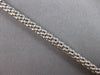ESTATE LONG 18KT WHITE GOLD 3D CLASSIC ITALIAN POPCORN LOVE BRACELET #27823
