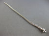 ESTATE LONG 18KT WHITE GOLD 3D CLASSIC ITALIAN POPCORN LOVE BRACELET #27823