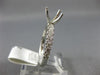 ESTATE .37CT DIAMOND 14KT WHITE GOLD 3D SEMI ETERNITY SEMI MOUNT ENGAGEMENT RING