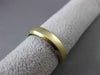 ESTATE 14KT YELLOW GOLD MATTE & SHINY COMFORT FIT WEDDING BAND RING 4.5mm #2344