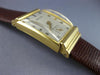 ANTIQUE LARGE HAMILTON 18KT YELLOW GOLD 3D RECTANGULAR LIZARD GRAIN WATCH #2079