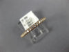 ESTATE .18CT DIAMOND 14KT ROSE GOLD SHARED PRONG SEMI ETERNITY ANNIVERSARY RING