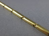 ESTATE .77CT DIAMOND 14K WHITE & YELLOW GOLD BY THE YARD 3 STONE NECKLACE #16974